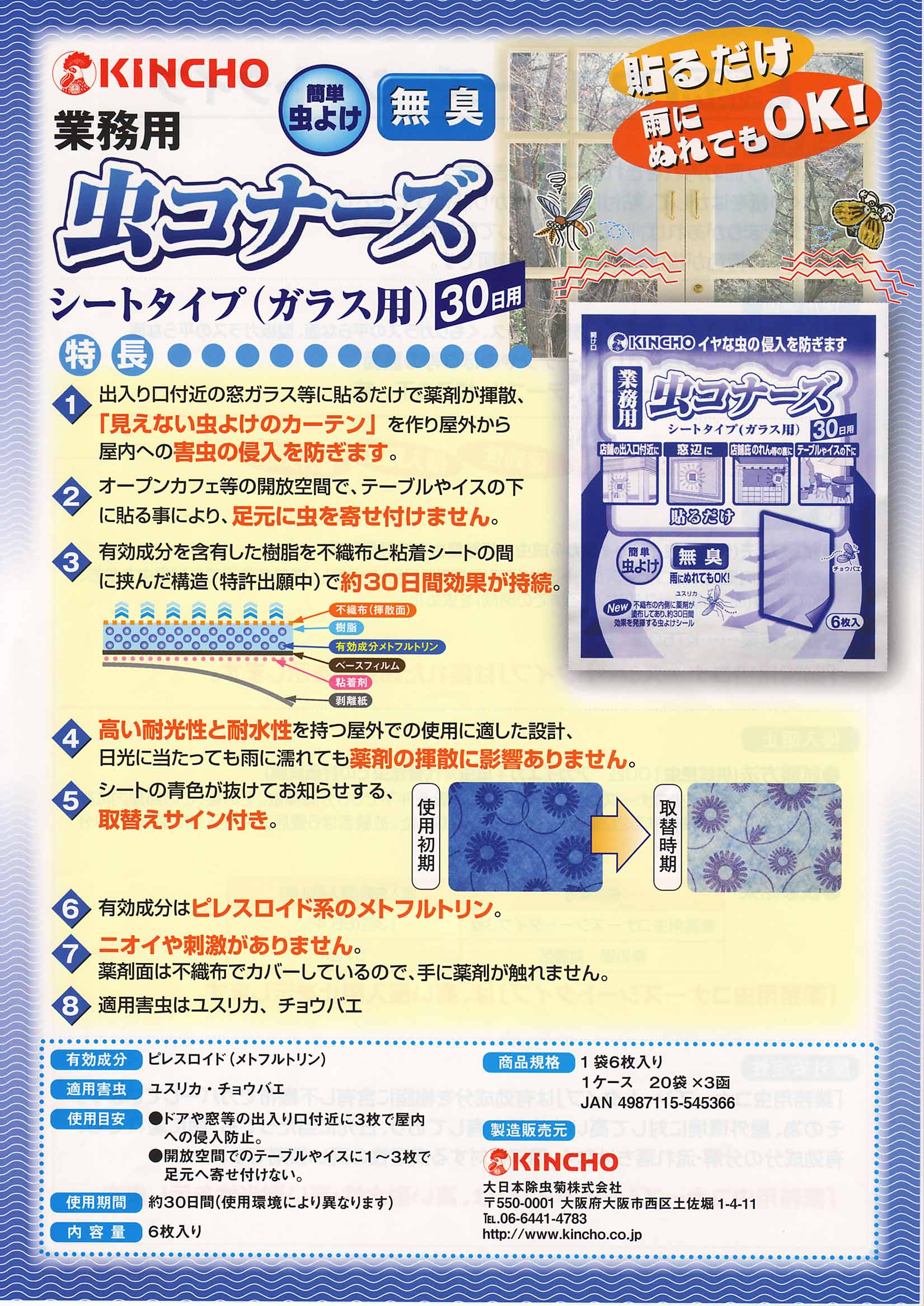 コナーズ チョウバエ